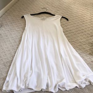 White Forever 21 Cotton Dress